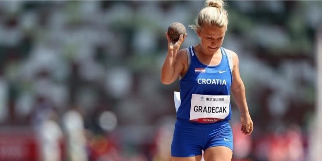 Ana Gradečak postavila novi europski rekord u bacanju kugle F41