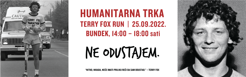 Terry Fox Run 2022 uživo na Bundeku!