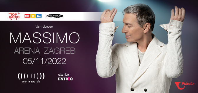 Massimo – rasprodane donje tribine za Arenu – nove ulaznice u prodaji