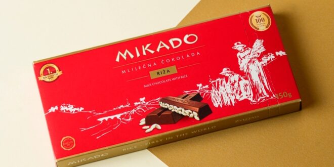Mikado čokolada prva u svijetu
