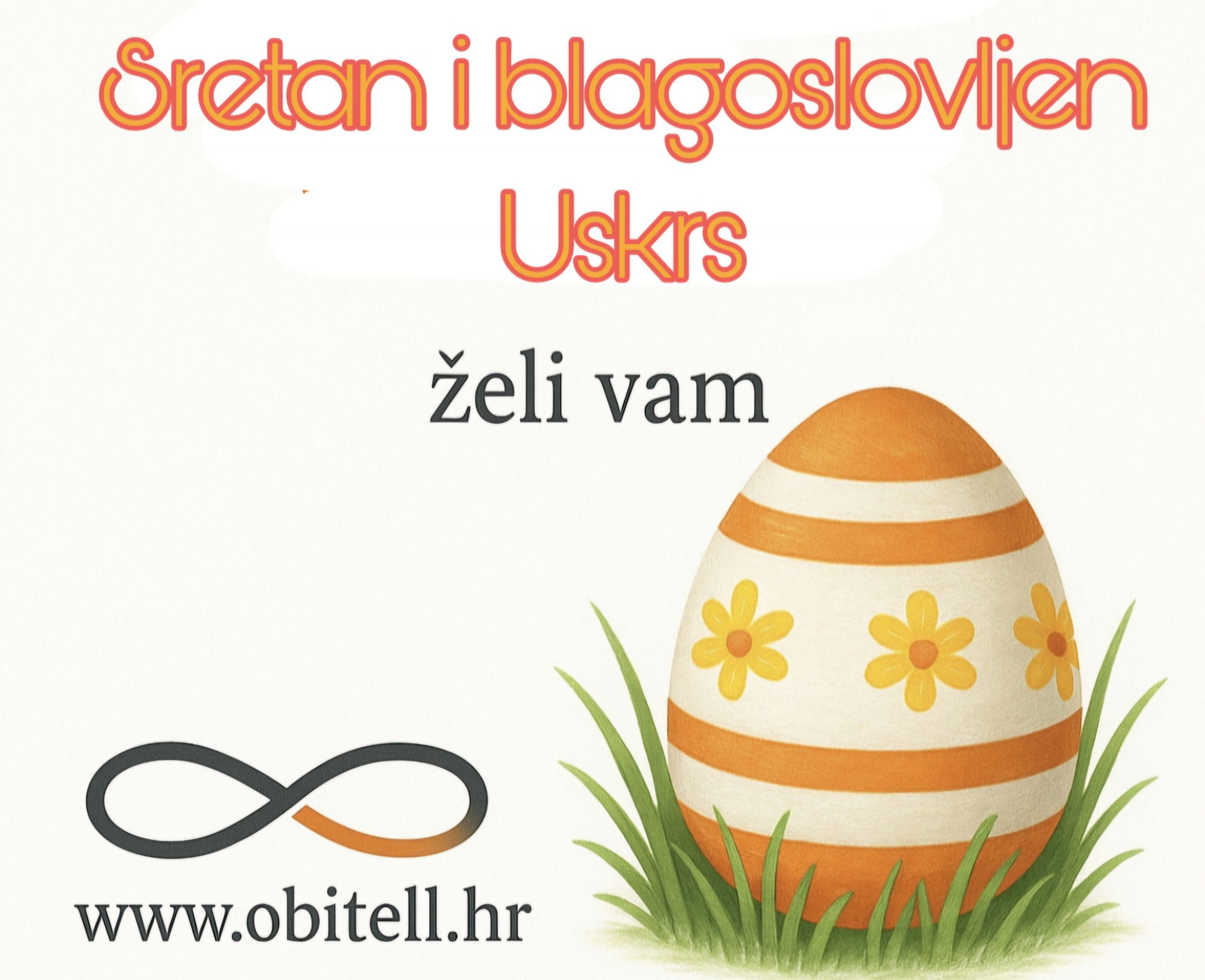 Sretan i blagoslovljen Uskrs!