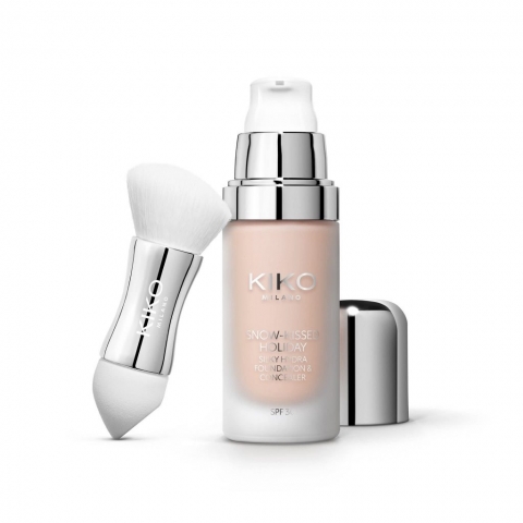 SNOW-KISSED HOLIDAY
SILKY HYDRA FOUNDATION AND CONCEALER SPF30 – 02 IVORY