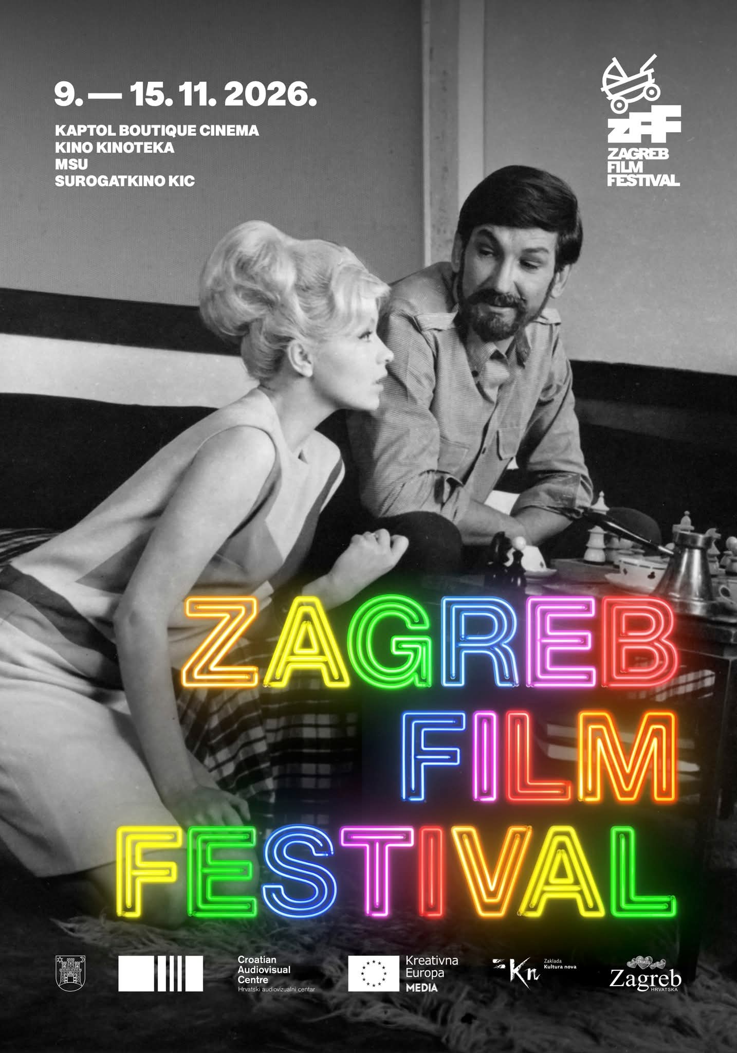 Otkriven službeni plakat 24. Zagreb Film Festivala