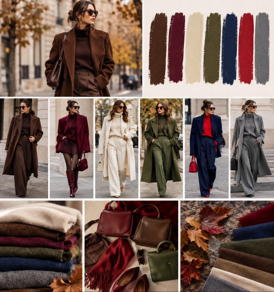 Jesenske boje koje ćemo nositi ove sezone: Od toplih tonova do elegantnih klasika