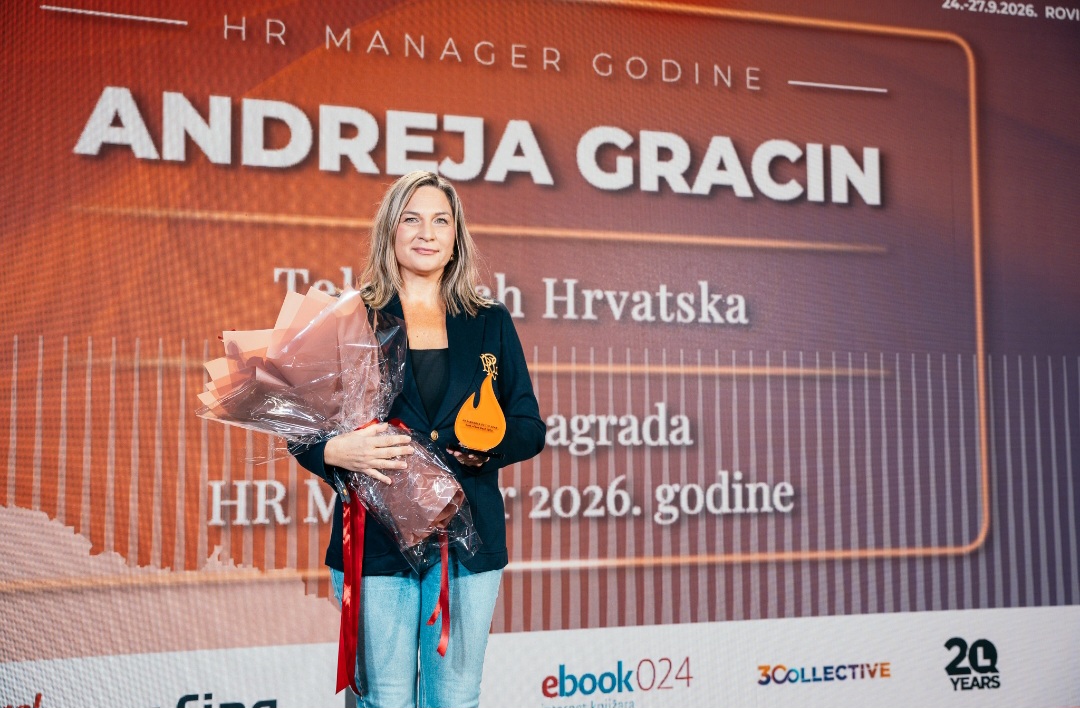 Andreja Gracin proglašena HR Managerom godine 2026.