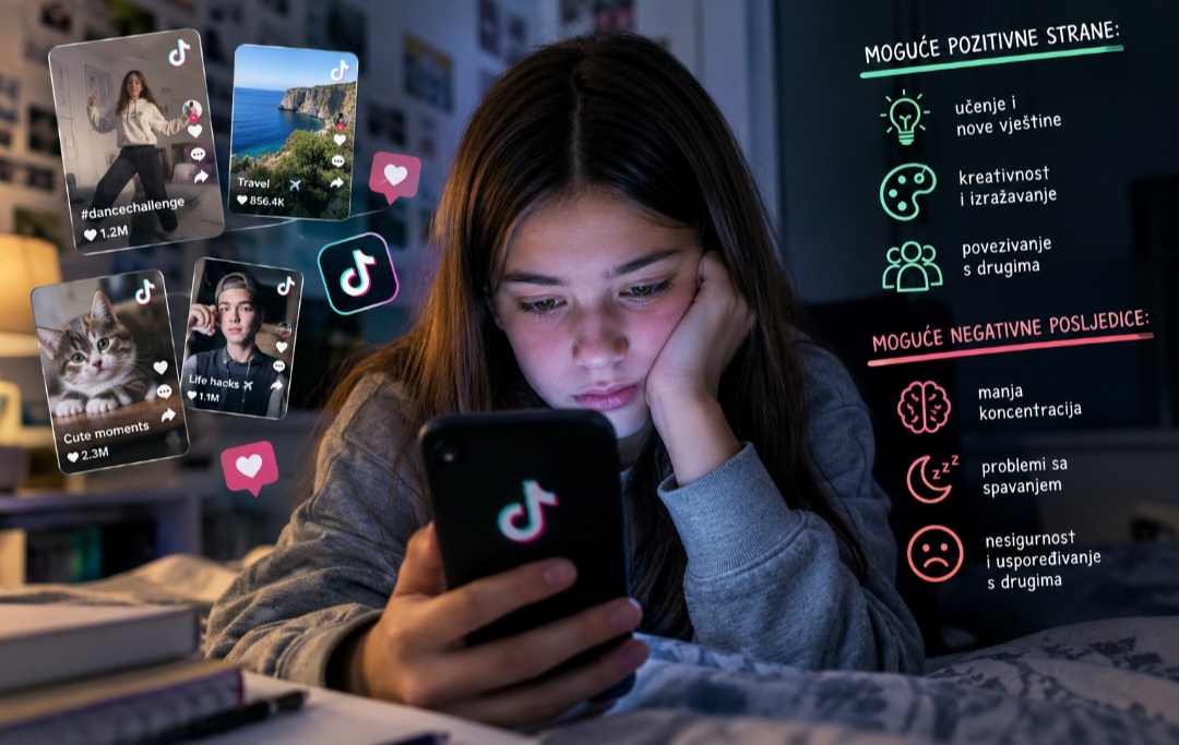 Koliko TikTok utječe na razvoj djece? Stručnjaci upozoravaju na moguće posljedice prekomjerne upotrebe