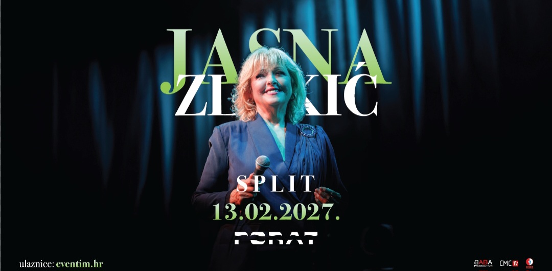 Jasna Zlokić uoči Valentinova stiže u splitski klub Porat