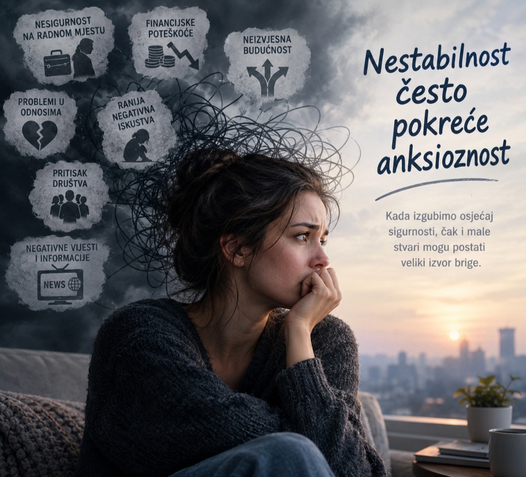 Nestabilnost kao jedan od glavnih uzroka anksioznosti: Život u neizvjesnosti ostavlja trag na mentalnom zdravlju