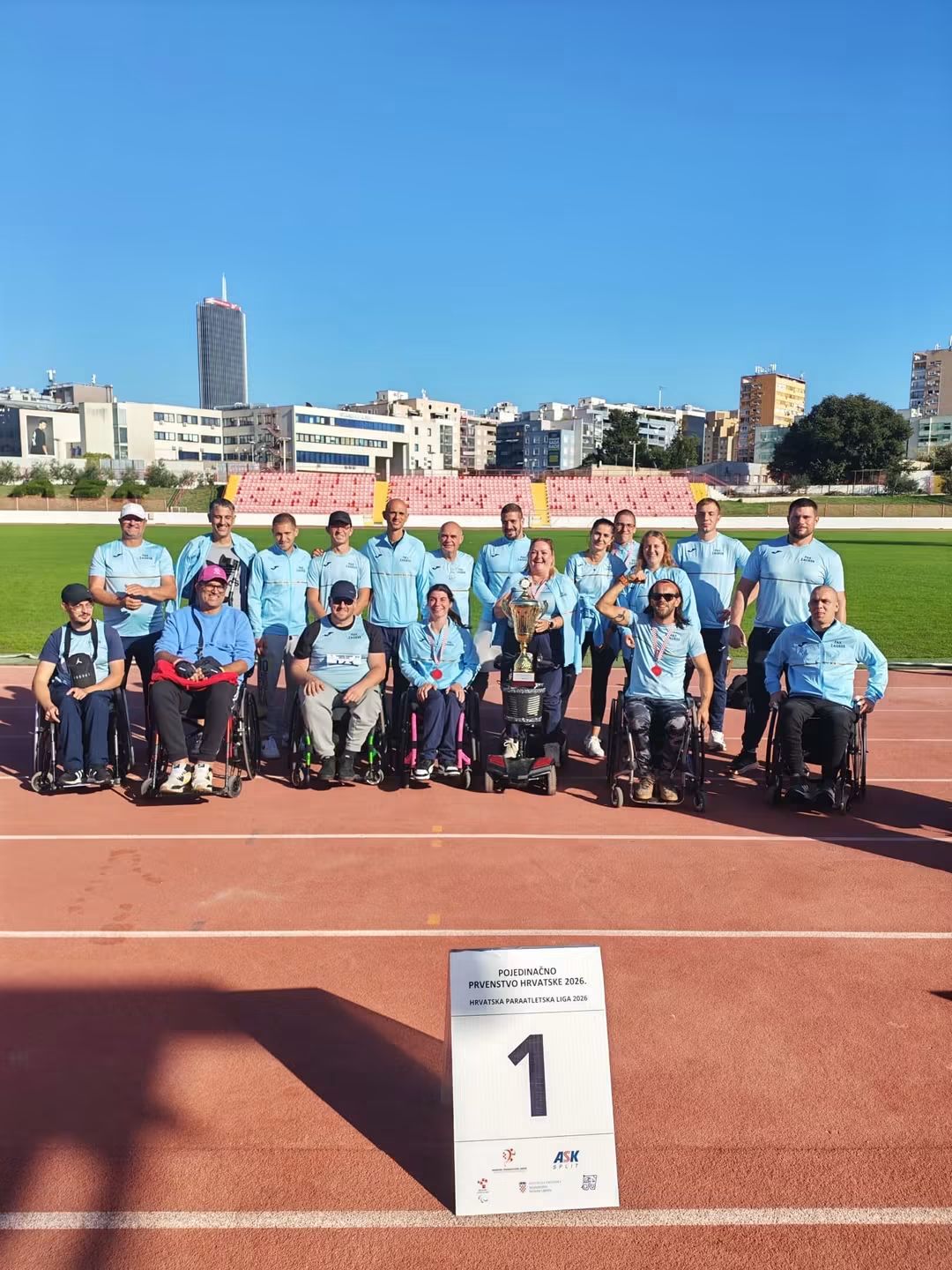 PAK Zagreb pobjednik Hrvatske paraatletske lige 2026.