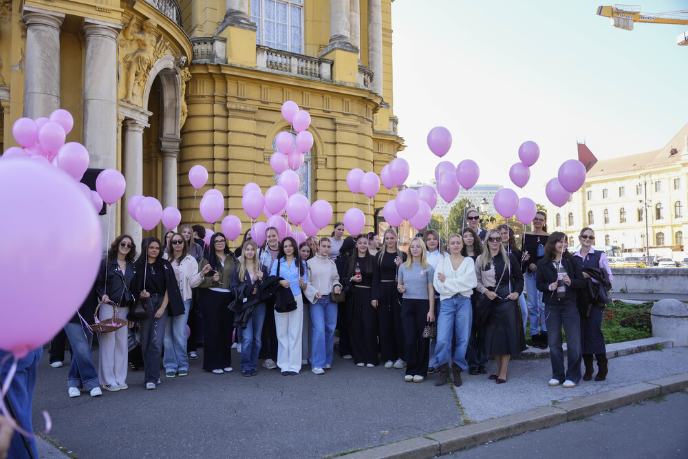 Zagreb obilježio 27. Dan ružičaste vrpce i poslao snažnu poruku nade i solidarnosti